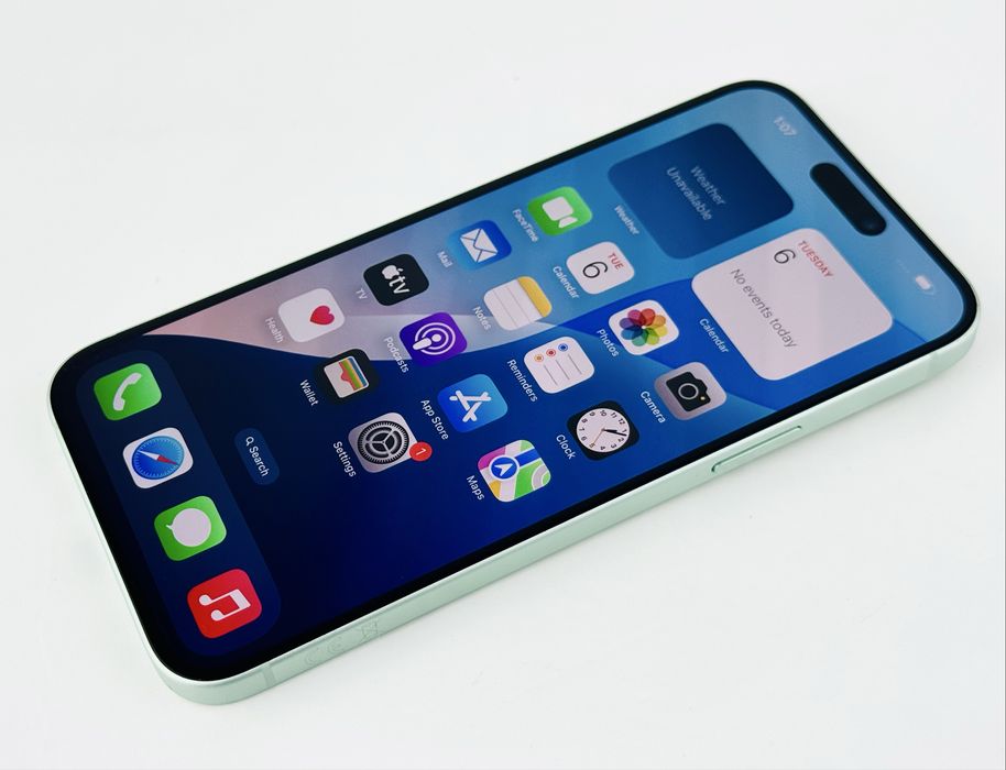 Apple iPhone 15 128GB Green Перфектен! Гаранция!