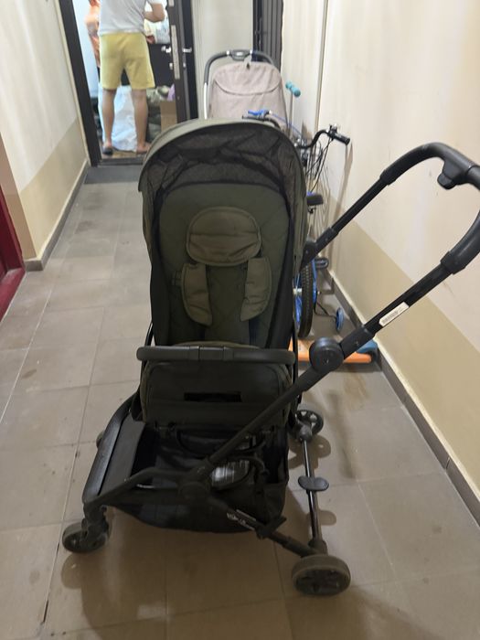 Easywalker mini buggy turn MANCHESTER GREEN