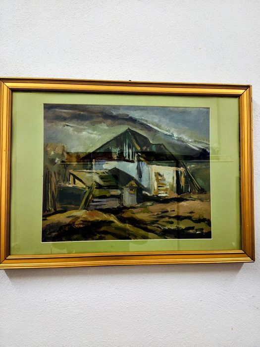 Peisaj- lucrare semnata  Brujan