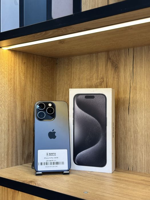 айфон 15 про черный 128гб