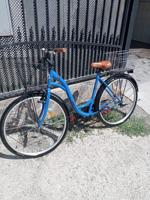 Bicicleta albastă