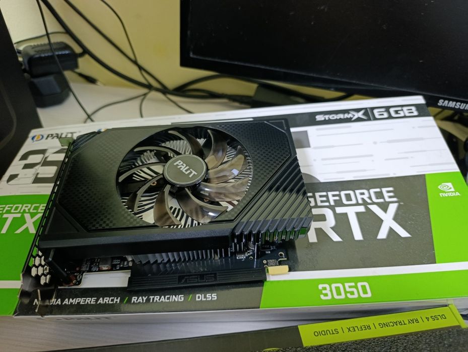 Видеокарта rtx3050 6gb