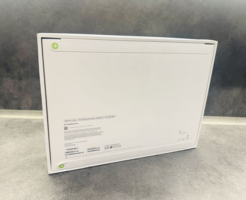 НОВ! Apple MacBook Pro 16” M4 Pro 24GB Ram 512GB Black ГАРАНЦИЯ!