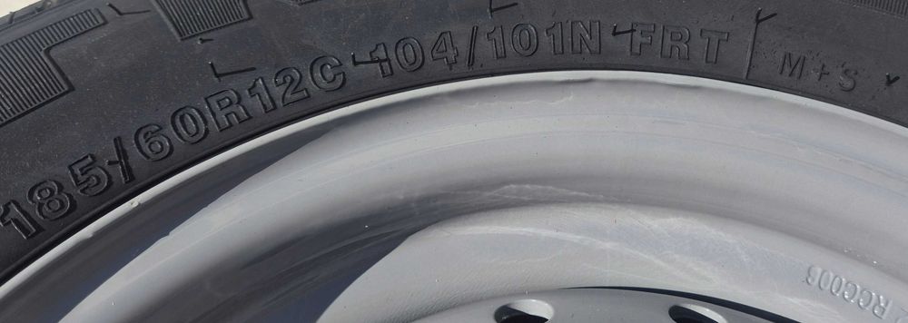 Roata completa remorca SECURITY 185/60 R12C,  Janta 5.5jx12, ET30
