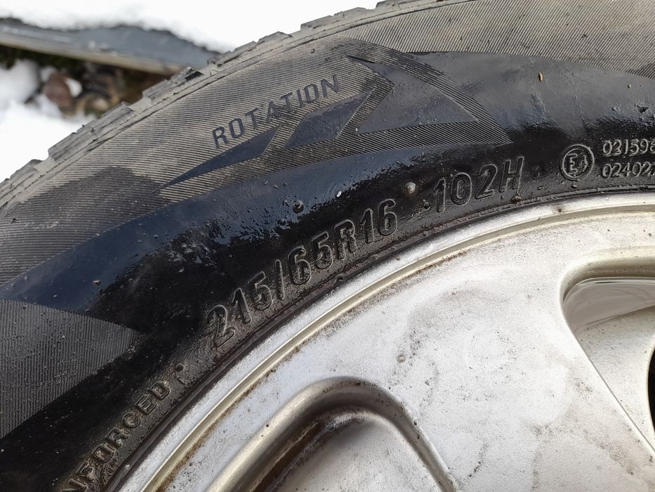 Jante mitsubishi pajero pinin 215/65r16 cu cauciucuri aliaj