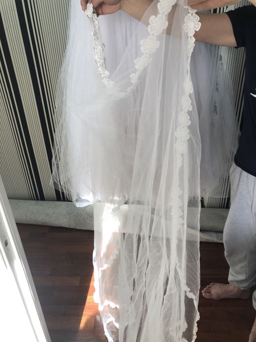 Продам свадебное платье б/у торг есть