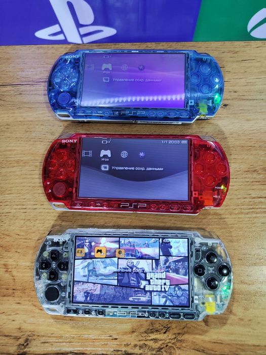 Psp 3000 новый прозрачный