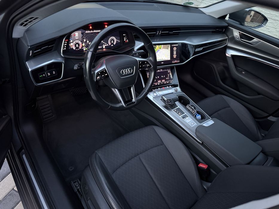 Audi A6 C8 2.0D 204CP 147.000km 100% Reali Auto de Germania cu Istoric in Rep Audi fara Accident Quattro-Automat Camera Full Display Digital