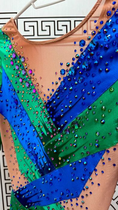 Трико (ново) за художествена гимнастика размер XS