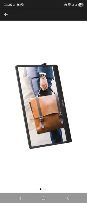 Преносим монитор LED IPS MSI PRO MP161 15.6", Full HD (1920x1080), 60H