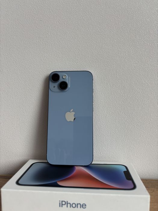 Iphone 14 голубой