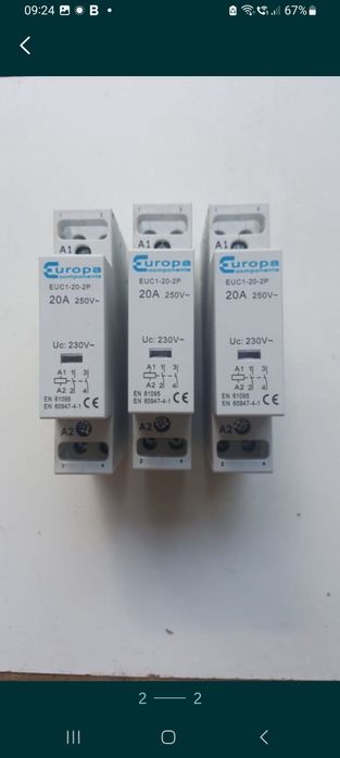 Schneider 63 A,Diferential Hager4P 25A,contactori modulari 2P 20 Amper