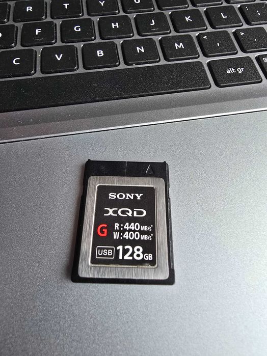 Card XQD Sony 128Gb