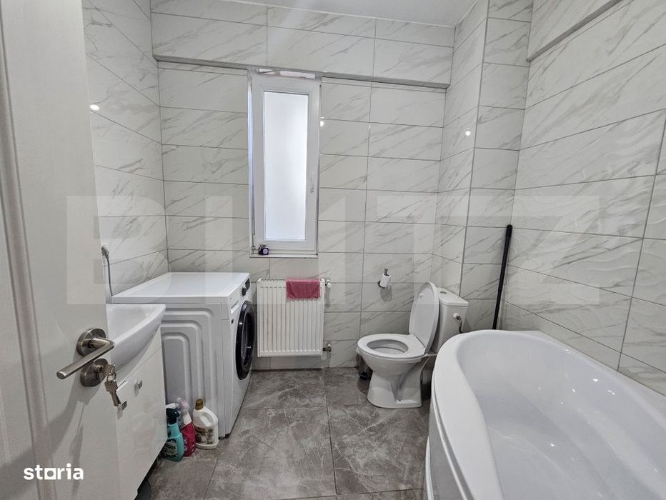 Apartament 2 camere, 46 mp, loc de parcare, zona Valea Lupului