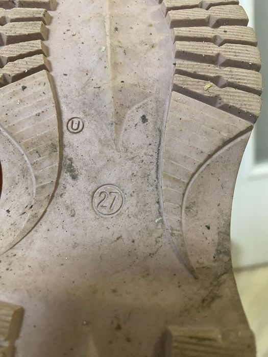 Сапожки детские кожанные