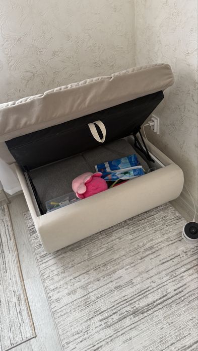 Пуфик с ящиком для хронения