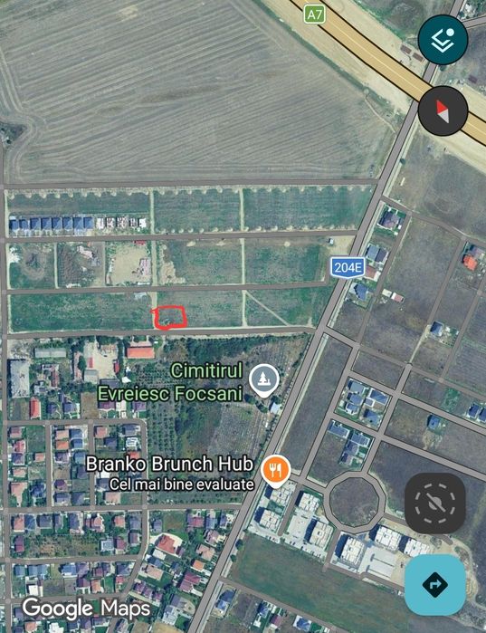Teren Focsani intravilan 885mp