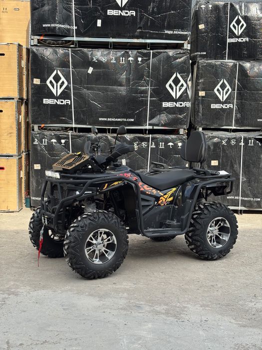 TEZZA ATV 400 4x4 — квадроцикл, инжектор, EPS, лебёдка