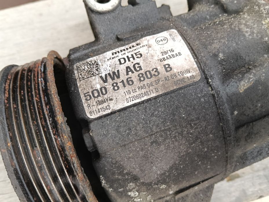 Compresor Aer Ac Rapid Fabia Toledo 1.4 tdi cus 5Q0816893B