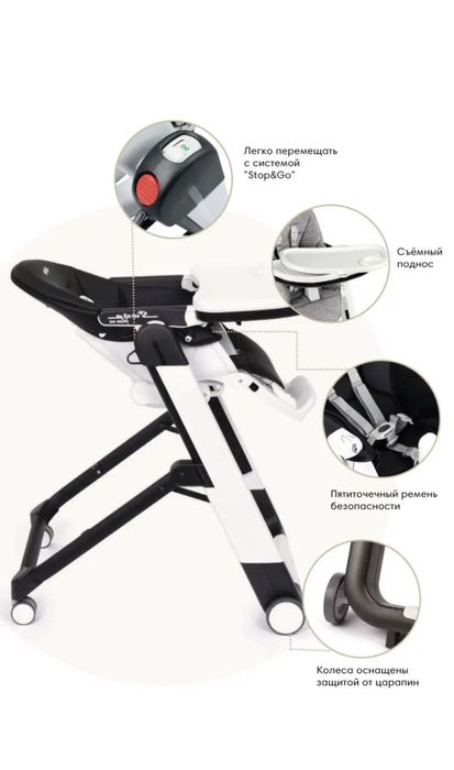 Стульчик для кормления Peg Perego siesta