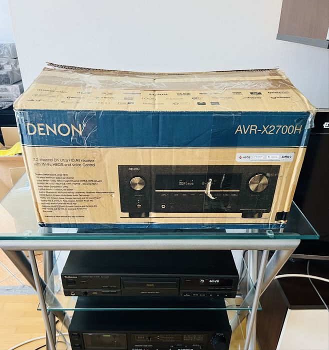 Receiver 7.2 Denon AVR X 2700H Dolby Atmos, Bmuetooth, Wifi, Arc
