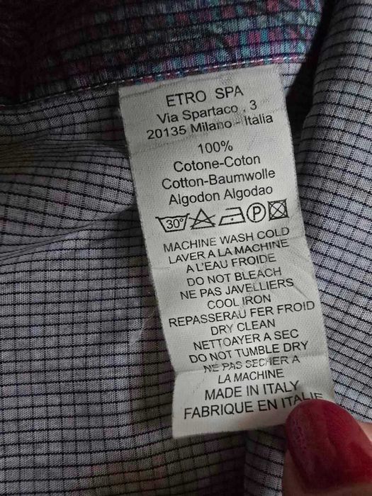 Мъжка памучна риза ETRO