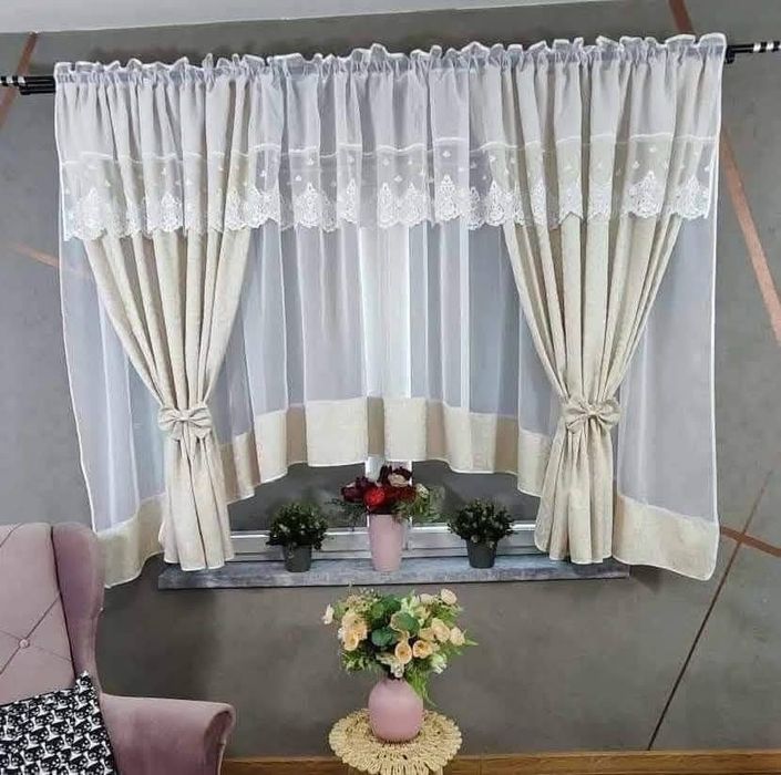 Perdele +draperii gata cusute