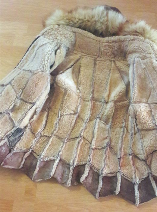 дубленка подростковая натуральная