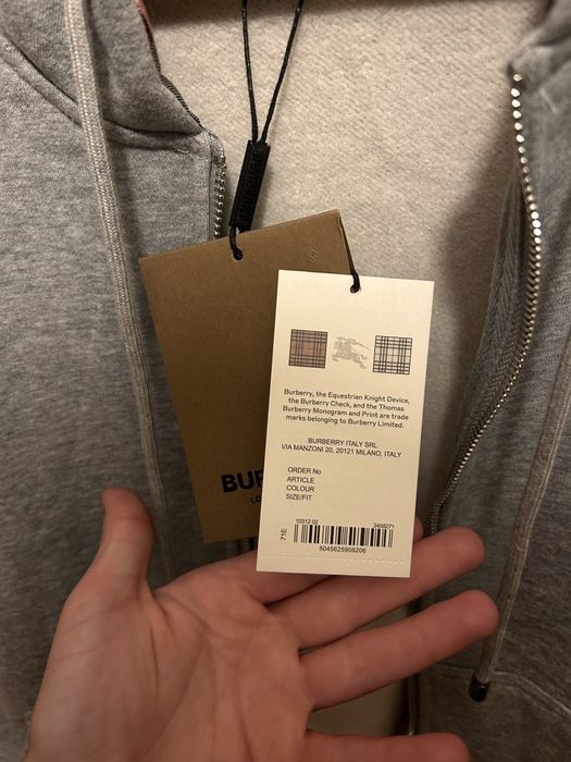 Hanorac Burberry Zip Up Nou