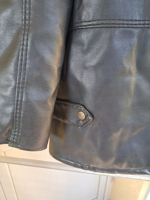 Haină bărbați din piele naturală 100%  NOU!Shearling (XL)