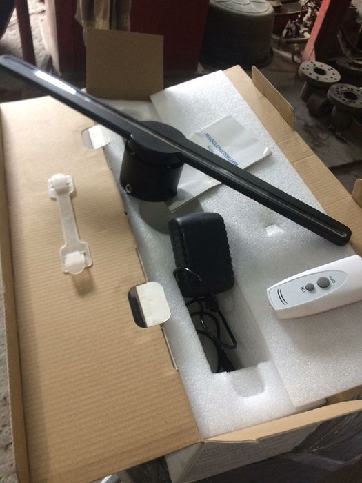 Голографический вентилятор 3д