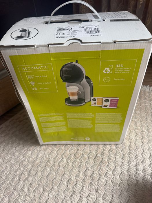 Dolce Gusto Mini Me DeLonghi Новa Кафемашинa с Капсули