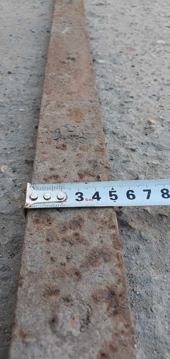 Полоса металлическая толщина 1 см