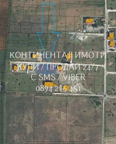 Продава се Парцел в Пловдив, Беломорски - 530 кв.м за 122 €/кв.м - Снимка #1