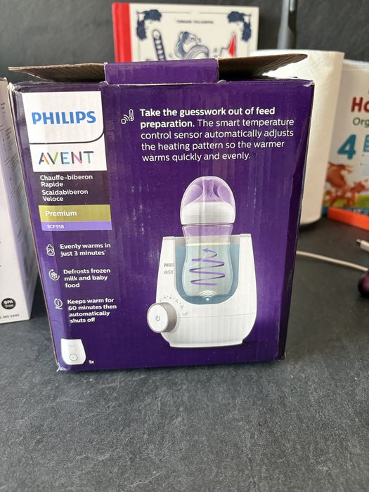 Уред за затопляне на бебешко мляко и храна Philips Avent Premium