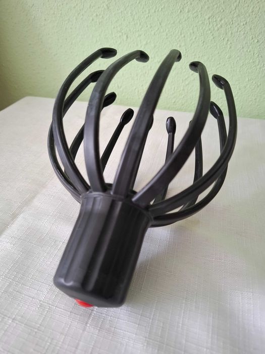 Aparat electric de masaj scalp cu gheare de caracatiță reincarcabil