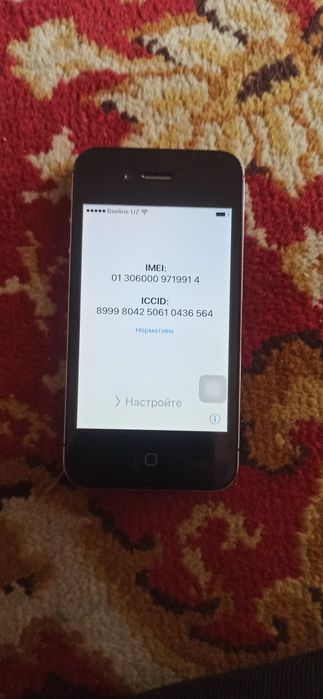Iphone 4s toza ishlidi