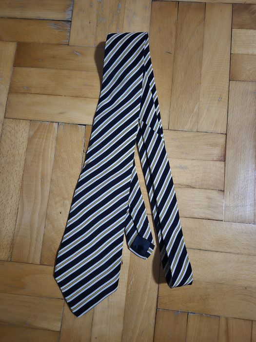 Cravată Premium, 100% Mătase Naturală, Lucrată Manual În Italia