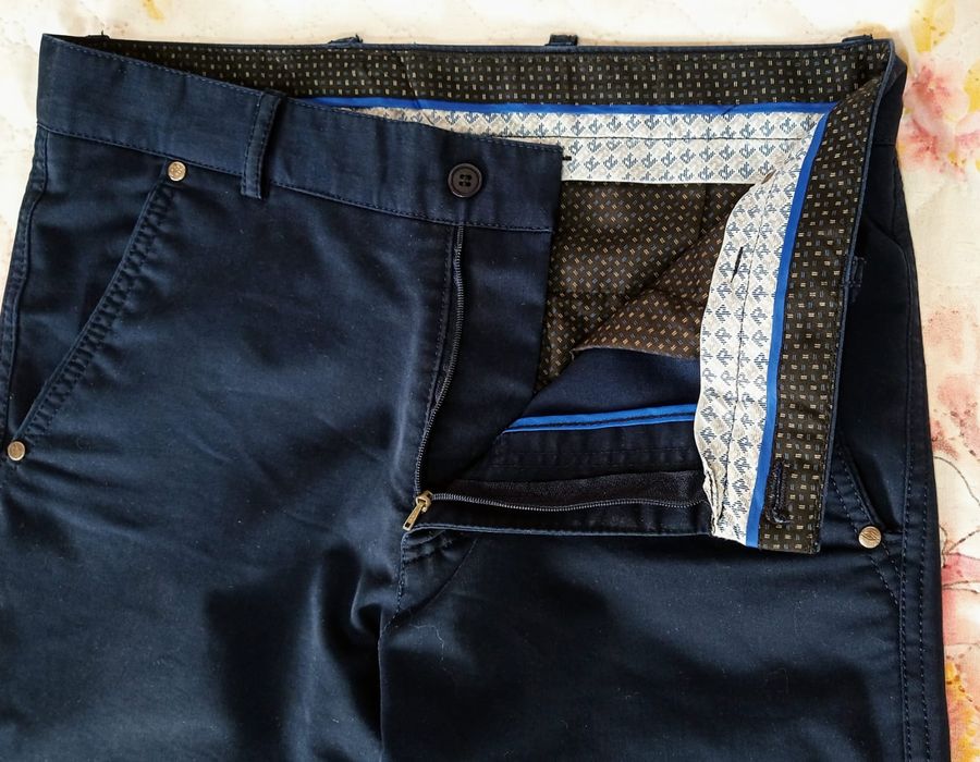 Костюм школьный синий, р.48