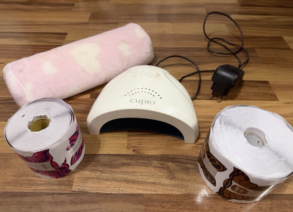 Vand lampa cupio + 2 sabloane + suport pernuta roz