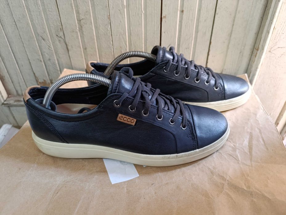 ''ECCO Soft 7''оригинални кожени сникърси 43 номер