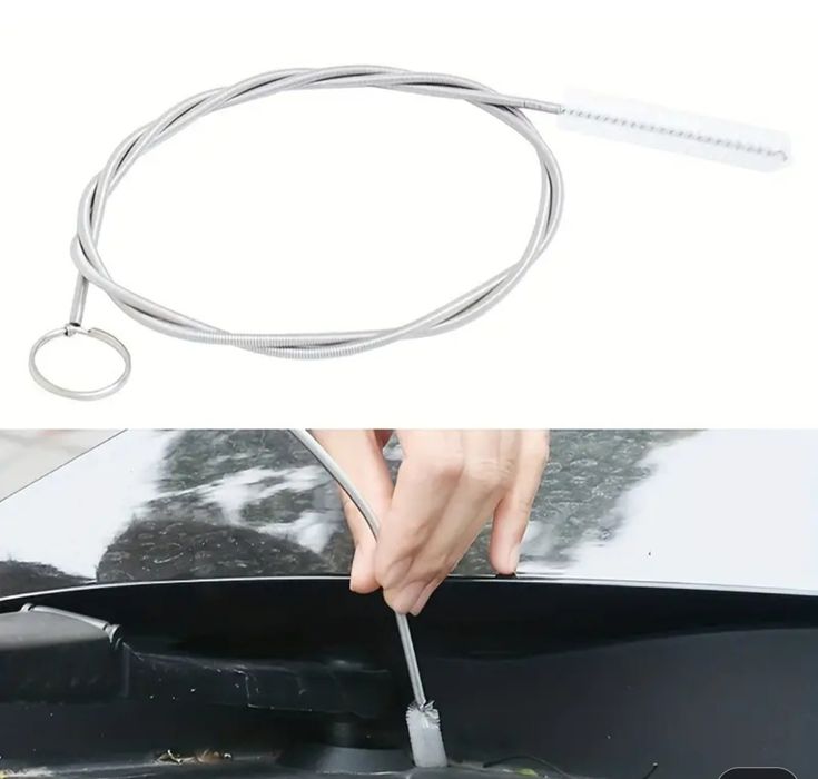 Стоманено въже 140см за отпушване на дренаж,отвори и др.