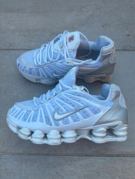 Nike Shox TL alb