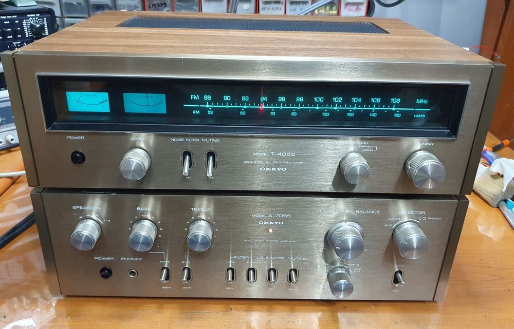 Sistem audio Onkyo: A-7055 & T-7055