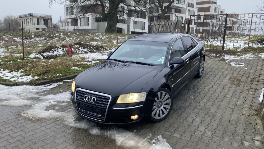Vand Audi A8 W12  6.0i 450cp/ 2005/ Ventilatie/ Masaj/ VARIANTE 11000€
