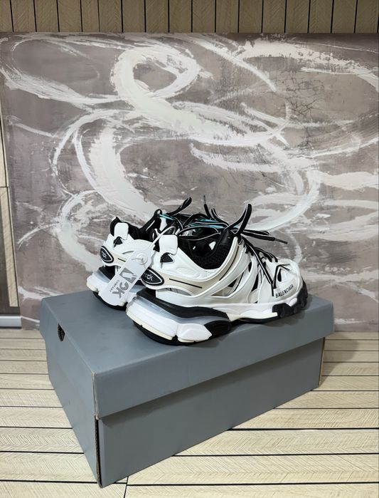 Balenciaga Track White Black