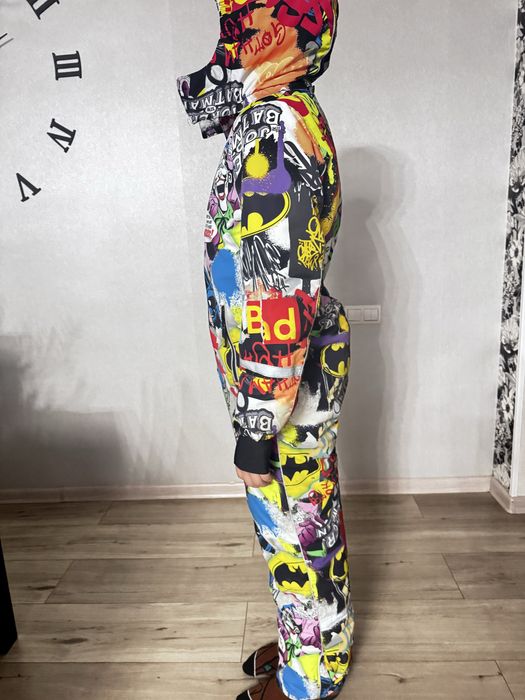 Теплый зимний комбинезон