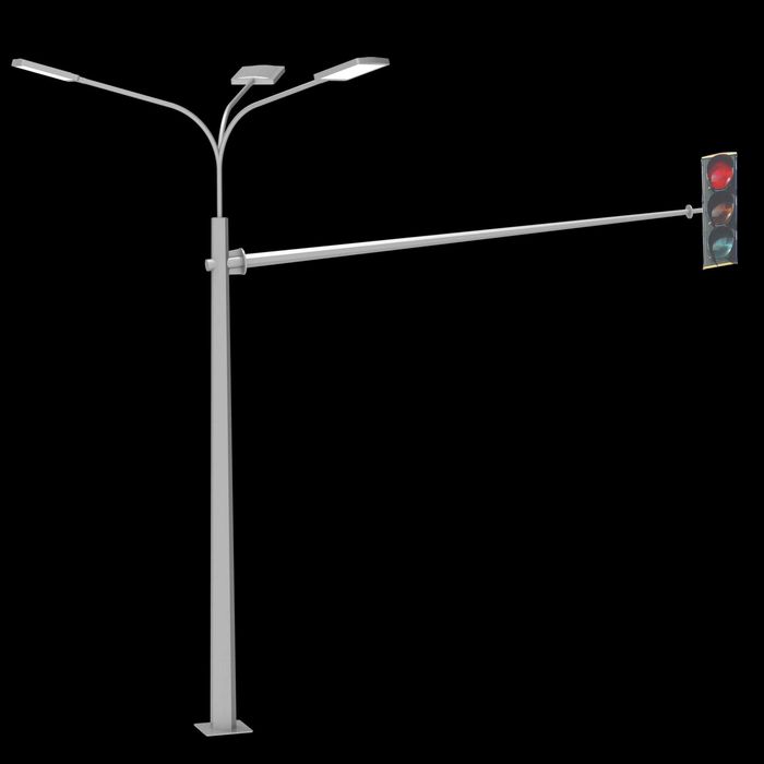 Опоры светофоров, Traffic light supports, 交通信号灯杆, Светофор сталбалари