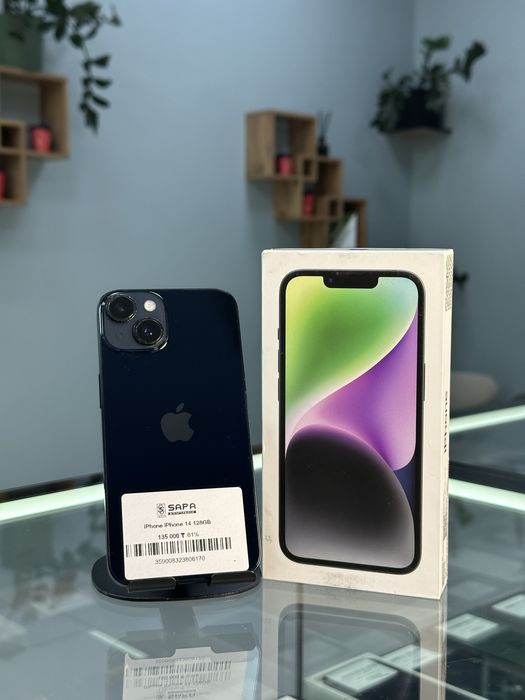 айфон 14 черны 81% есть сколы