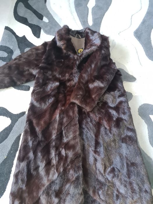 Шуба нутриевая, пиджак кожаный